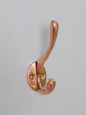 Klassisk knage, kobberbelagt metal, mellemstr.
