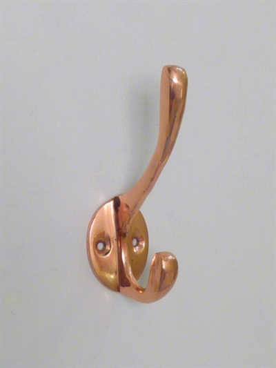 Klassisk knage, kobberbelagt metal, mellemstr.